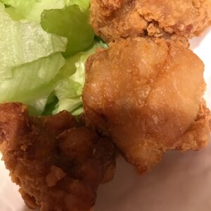 ニンニク風味のから揚げ